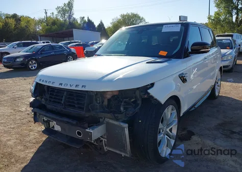 2018 Land Rover Range Rover Sport Hse из США, поврежденный, VIN SALWR2RV2JA806761